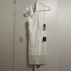 White lace dress